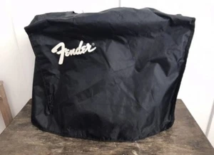 Vintage 1990’s Fender Amp Cover Champ 25 Black Amplifier Nice Original FREE SHIP - Picture 1 of 5
