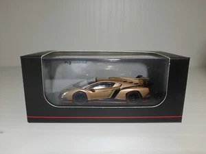 Modellino Statico Lamborghini Veneno Kyosho Auto Colore Oro Scala 1:64 - Foto 1 di 1