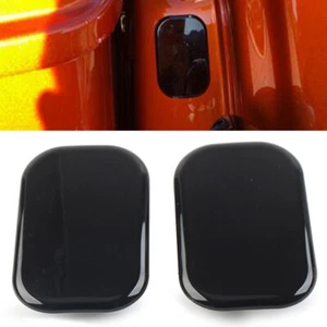 Antenna Hole Plug Filler Cover Fit Harley Road Street Glide King FLHR Black - Picture 1 of 11