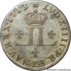 R9471 Rare 30 Deniers aux 2 L crowned Louis XIV 1713 AA Metz -> Make offer