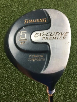 Spalding Executive Premier 5 Wood 25* / RH ~40.5" / Firm Graphite / gw3722 - Image 1 of 4