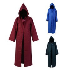 Women Men Halloween Adorn Sith Hooded Cape Cloak Knight Cloak Cosplay Costumes