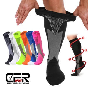 Calcetines de compresión Medias Mujer Hombre Hasta la rodilla Médico 20-30 mmHG S/M-X/XL DS - Imagen 1 de 21