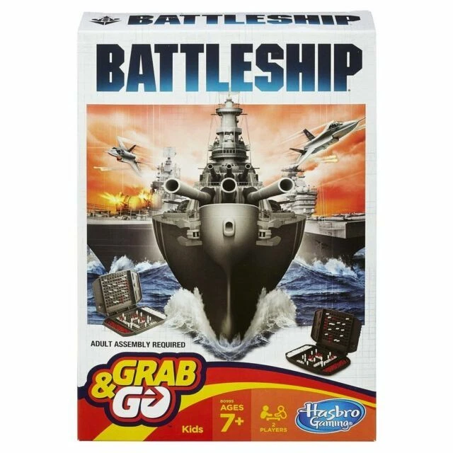 Hasbro Battleship Grab & Go Board Game (B0995)
