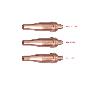 3pcs 000-1-101, 00-1-101 & 0-1-101 Acetylene Oxygen Cutting Tip for Victor Torch - Picture 1 of 1