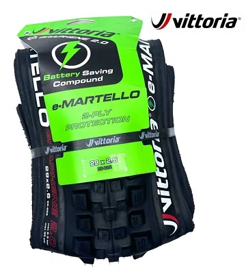 Vittoria E-Martello Enduro / Bicycle E-Bike tire MTB 29x2.6 4C  Tubeless tyre - image 1 of 2