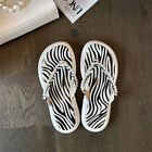 Women Slippers Sandals Summer Pearl Flip Flop Casual Slip-On Slider Beach Shoes