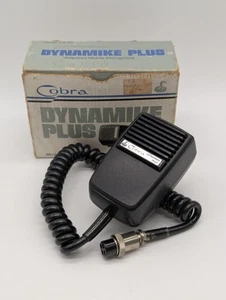 Cobra Dynamike Plus CB Amplified 4 Pin Microphone Model CA-50 Original Box As Is - Picture 1 of 22