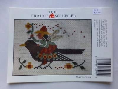 Prairie Schooler 1994 Prairie Fairie Cross Stitch Pattern Card - Image 1 of 2