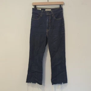 Levi's Ribcage Boot Jeans size 26 Premium Denim - Picture 1 of 13