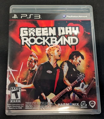 Green Day: Rock Band (Sony PlayStation 3, 2010) - Complete in Box, Tested! - Image 1 of 3