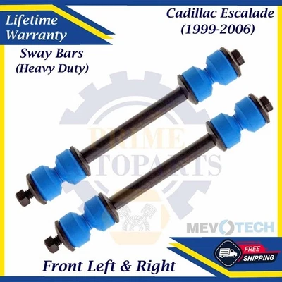NEW OE Front Sway Bars For 1999-2006 Cadillac Escalade Lifetime Warranty - Image 1 of 4