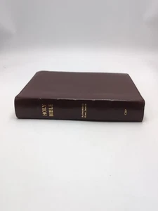 Church Bible Pulisher King James Bible Holy Bible CBP Brown Red  Ironed Calfskin - Bild 1 von 15