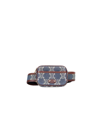 [ELLA BOUTIQUE] Bolso Cinturón Celine Denim Blason Foto 1 de 4