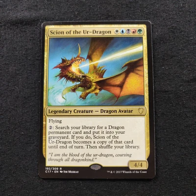 Scion of the Ur-Dragon Commander 2017 Magic The Gathering MTG tcg Card Near Mint - Image 1 of 2