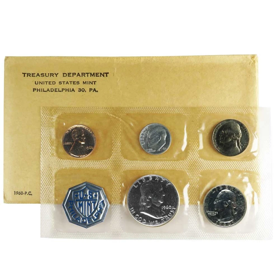 Juego de prueba 1960 Estados Unidos como nuevo no sellado Foto 1 de 1