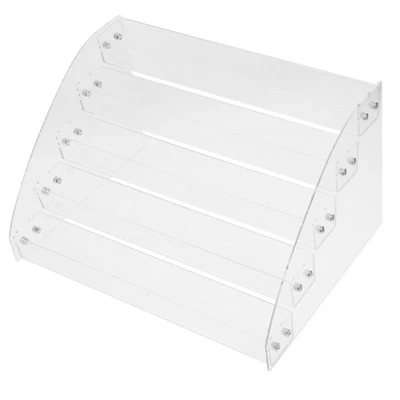  Rack Di Archiviazione Trasparente Porta Della Carta Da Scrivania - Immagine 1 di 4