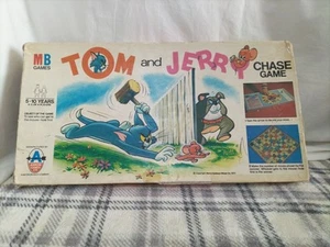 Vintage Tom & Jerry Chase Board Game MB 1973 Rare Collectible See Description  - Picture 1 of 16
