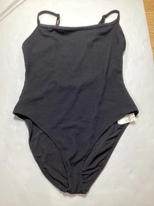 NEW AMERICAN EAGLE AERIE XL 1pc BLACK SWIMSUIT, FULL COVERAGE UPF 50 - Picture 1 of 8