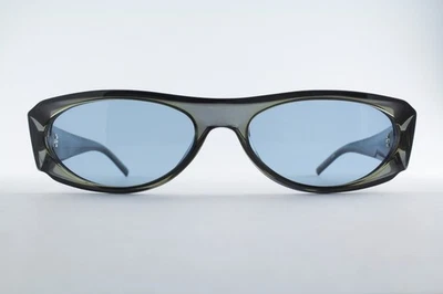 Rare Authentic Gucci GG 1454/S N03 53mm Crystal Gray Sunglasses Frames Italy - Image 1 of 4