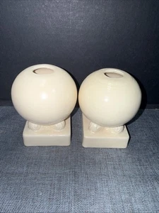 Candelabros bombilla vintage Fiesta originales: par marfil - Imagen 1 de 2