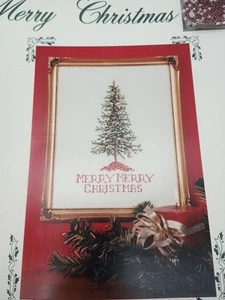 Sue Hillis Designs Counted Cross Stitch Complete Kit Merry Christmas L162 - Picture 1 of 6