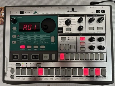 Korg Electribe ES-1 Rhythm Sampler, 2x64MB, 1x16MB SmartMedia Card - Bild 1 von 4