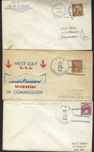 SUBMARINES COVERS PREWAR SUNK WWII - Picture 1 of 2
