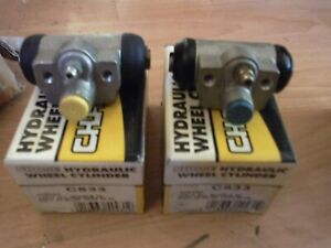 Pair brake wheel cylinders for Subaru Justy 89 - 96 Vivio 92 - 95 + 700cc van