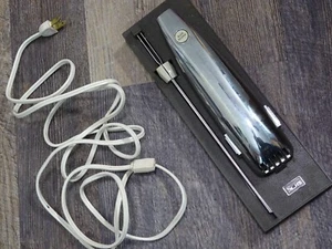 Vintage Sears Electric Carving Knife Model silver w/Wall Mount - Picture 1 of 10