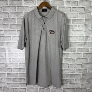 Arizona Diamondbacks Throwback Antigua Logo Heather Gray Polo Shirt Mens Large - Picture 1 of 7