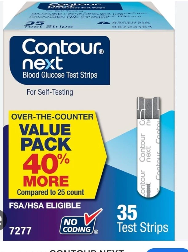 Contour Next Blutzuckerteststreifen 105 Ct BOXEN ---7/26 Ablauf SCHNELLER VERSAND - Bild 1 von 1