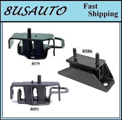 3 PIEZAS MONTAJE MOTOR Y TRANSMISIÓN APTO PARA ISUZU TROOPER 1988-1991 2,6 L - TRANSMISIÓN MANUAL Foto 1 de 4