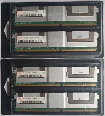 Hynix HYMP512F72CP8N3-Y5 1GB 2RX8 PC2-5300F ECC SERVER MEMORY - Image 1 of 3