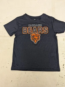 New Without Tags Boys Navy Blue Chicago Bears T-shirt AM18 - Picture 1 of 9