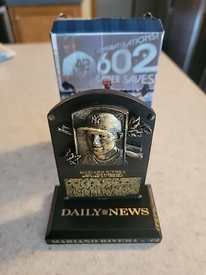 Placa Salón de la Fama Mariano Rivera Yankees de Nueva York No. 15859 de 40000 Foto 1 de 4