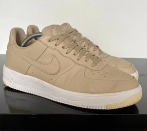 NIKE Air Force 1 Ultraforce Leather ‘Linen’ UK size 8.5 845052-200 - Picture 1 of 12