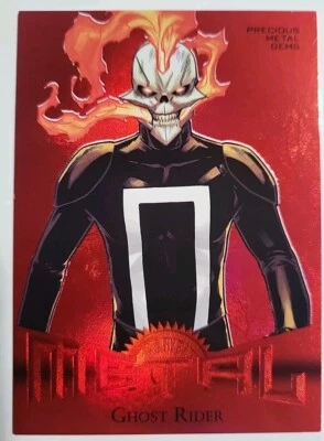 2024 Metal Universe Avengers Ghost Rider R-27 Red PMG 089 /100🏍🔥 - Image 1 of 4