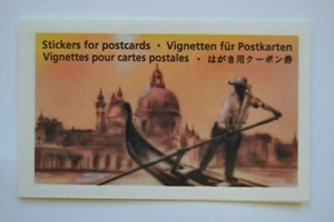 Vignette Emergency Stamp Switzerland Swiss Post 1998 TM/H2 Italy Tourist Booklet - Picture 1 of 6