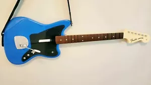 Rockband 4 Blue Jaguar Guitar Playstation - Picture 1 of 6