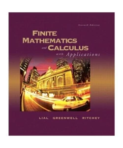 Finite Mathematics and Calculus With Applications, Lial, Margaret L. - Bild 1 von 1