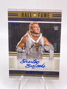 2023 WWE Chronicles - Hall of Fame Auto - Blue /49 - #9 Brutus Beefcake - Picture 1 of 2