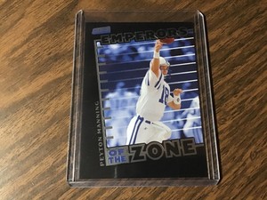 Peyton Manning 1999 Topps Stadium Club Emperors of the Zone #E4 Insert 2nd Year