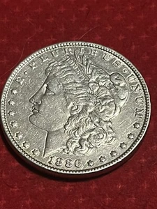 1886 P MORGAN SILVER DOLLAR - Picture 1 of 2