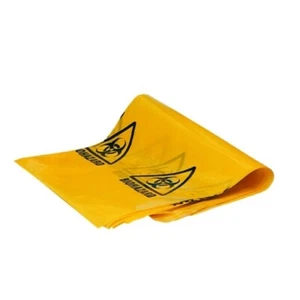 SACCHETTI PER RIFIUTI BIOLOGICI CLINICI - AUTOSIGILLANTE - CONFEZIONE DA 10 - 20,3CM X 35,4CM - Foto 1 di 3