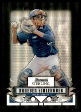 2008 Bowman Sterling Prospects Black Refractors #BS Braeden Schlehuber /25
