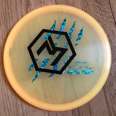 Discraft Paul Mcbeth 4x Zone Misprint OOP Orange Blue Shatter Claws 173-174 New - Image 1 of 2