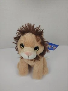 Peluche León 8" - Ojos Brillo Dorado (Juguetes R Us) | Nuevo con etiquetas - Imagen 1 de 8