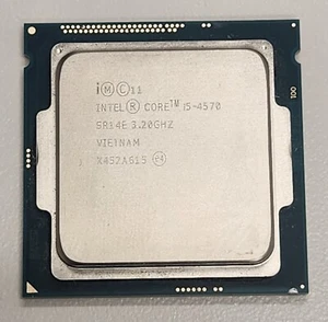 Intel Core i5-4570 Quad-Core SR14E 3.20GHz CPU Processor Socket - Picture 1 of 1