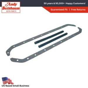 For 1955-1958 Chrysler 331 354 392 Hemi Front Engine Oil Pan Gasket Seal Set - Picture 1 of 3